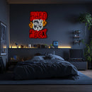 Hard Rock Metal Neon Wall Art- LN0092