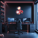 Ironman Plexiglass Neon Art, Ironman Neon Sign, Neon Light Sign