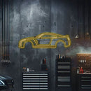 Skyline GT-R R35 Metal Neon Car Wall Art - MTN0037