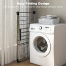 2-Tier Laundry Drying Rack Folding Cloth Rack with Aluminum Frame by LJGDeals
