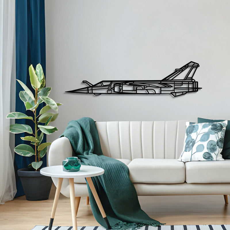 Mirage F1CT Metal Aircraft Wall Art - NCP0585