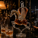 Pegasus Diamond Crystal Decanter - 12"