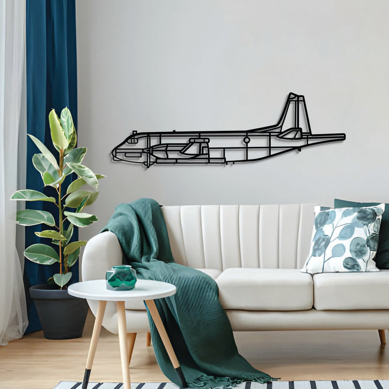 Atlantique 2 Metal Aircraft Wall Art - NCP0519