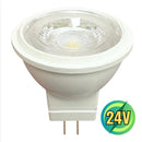 MR11 2W DC24V Low Voltage LED 38° Beam Outdoor Landscape Light Bulbs Energy Saving IP65 Waterproof