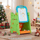 Kids Art Easel 4-in-1 Double Sided Magnetic Board