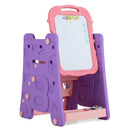 Kids Art Easel 4-in-1 Double Sided Magnetic Board