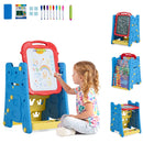 Kids Art Easel 4-in-1 Double Sided Magnetic Board