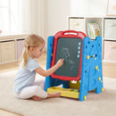 Kids Art Easel 4-in-1 Double Sided Magnetic Board