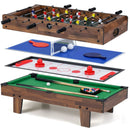 4 in 1 Combo Game Table Set with Billiards by LJGDeals