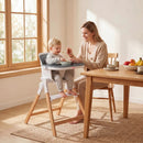 4-in-1 Convertible Baby High Chair with Adjustable Tray by LJGDeals
