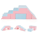 4-in-1 Foam Climbing Blocks with Slide for Toddlers by LJGDeals