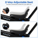 4-in-1 Foldable Toddler Tricycle with Push Handle with Adjustable Seat by LJGDeals