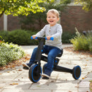 4-in-1 Foldable Toddler Tricycle with Push Handle with Adjustable Seat by LJGDeals