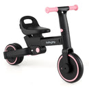 4-in-1 Foldable Toddler Tricycle with Push Handle with Adjustable Seat by LJGDeals