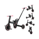4-in-1 Foldable Toddler Tricycle with Push Handle with Adjustable Seat by LJGDeals