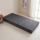 4-in-1 Folding Sofa Bed with Corduroy Cover and Smooth Zipper for Living Room by LJGDeals