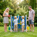 4-in-1 Adjustable Height Connect Game with Carry Bag by LJGDeals
