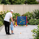 4-in-1 Adjustable Height Connect Game with Carry Bag by LJGDeals