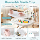 4 in 1 High Chair for Babies Convertible Toddler Highchair-Multicolor by LJGDeals