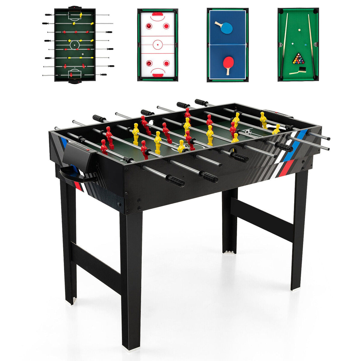 4-in-1 Multi Game Table with Pool Billiards, photo 4 of 8