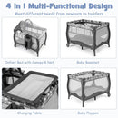 4 in 1 Portable Baby Nursery Center with Net and Music Box by LJGDeals