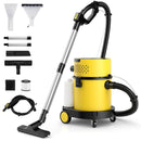 4-in-1 Portable Wet Dry Vacuum Cleaner-Yellow by DirectDeals