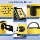 4-in-1 Portable Wet Dry Vacuum Cleaner by DirectDeals