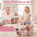 4-in-1 Ride On Push Car with Music and Storage by DirectDeals