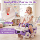 4-in-1 Ride On Push Car with Music and Storage by DirectDeals
