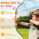 4 in 1 Throwing Target Set Kids Throwing Game with Bristle Target and 3 Throwing axes by LJGDeals