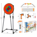 4 in 1 Throwing Target Set Kids Throwing Game with Bristle Target and 3 Throwing axes by LJGDeals