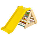 4 in 1 Triangle Climber Toy with Sliding Board and Climbing Net by LJGDeals