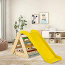 4 in 1 Triangle Climber Toy with Sliding Board and Climbing Net by LJGDeals