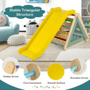 4 in 1 Triangle Climber Toy with Sliding Board and Climbing Net by LJGDeals