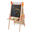 4-in-1 Wooden Kids Art Easel Double-Sided Foldable with Paper Roll and Storage Tray by LJGDeals