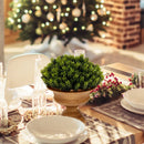 4 Pack Artificial Boxwood Topiary Trees by LJGDeals