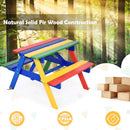 4 Seat Kids Picnic Table with Umbrella by LJGDeals