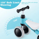 Baby Balance Bike for 2 Years Old Boys Girls No Pedal 4 Wheels by LJGDeals