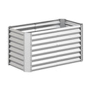 4 x 2 x 2 FT Galvanized Raised Garden Bed Rectangular Galvanized Metal Planter Box by DirectDeals