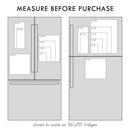 Clear Acrylic Magnetic Kitchen Conversion Chart by circleandsquaredecor