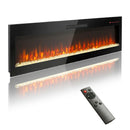 Electric Fireplace, Recessed And Wall Mounted Fireplace by HouseOfZazla