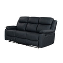 Blanche - Reclining Sofa With LED Lights by Unique Piece Furniture