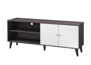 Amidon - TV Stand, With 2 Storage Shelves And 1 Cabinet by Unique Piece Furniture