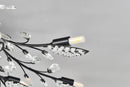 15-Light Chandelier Crystal Ceiling Lamp