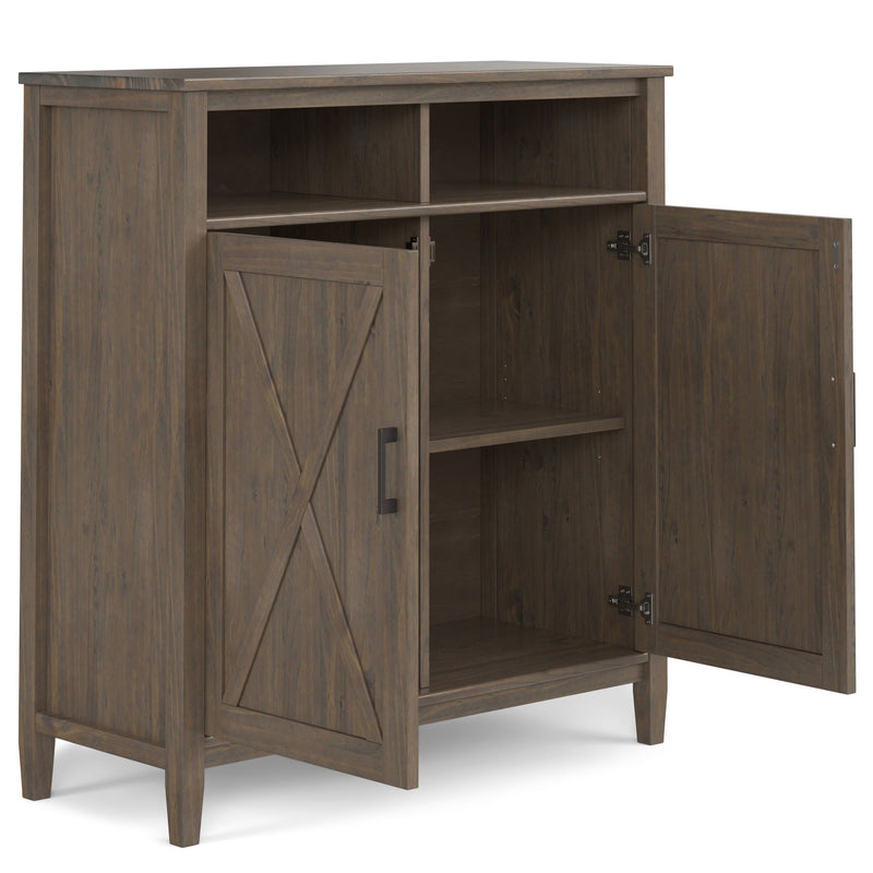 Ela - Medium Storage Cabinet - Smoky Brown, photo 6 of 11