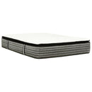 14" Premium Hybrid Mattress In A Box Plush Gel Memory Foam Top With Cooling Technology - Gray / White - Queen