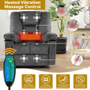 Power Lift Recliner Chair Sofa With Massage by HouseOfZazla