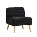Upholstered Armless Accent Chair by Unique Piece Furniture