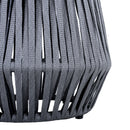 Outdoor Side Table with Rope and Acacia Wood
