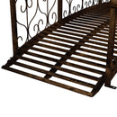 Outsunny 7' Metal Arch Garden Bridge with Safety Siderails by HouseOfZazla